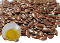 Teste de nutrição refinado natural do GC da pele da cor amarela do óleo de Flaxseed da ômega 3