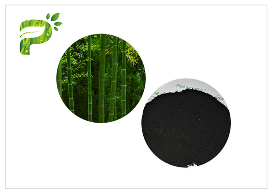 7.0μm 0.94mg/kg conduzem o pó de bambu cosmético do carvão vegetal do extrato PH9.0 da planta do ingrediente